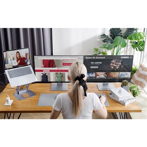 j5create Multi-Angle Dual 4K HDMI Docking Laptop Stand