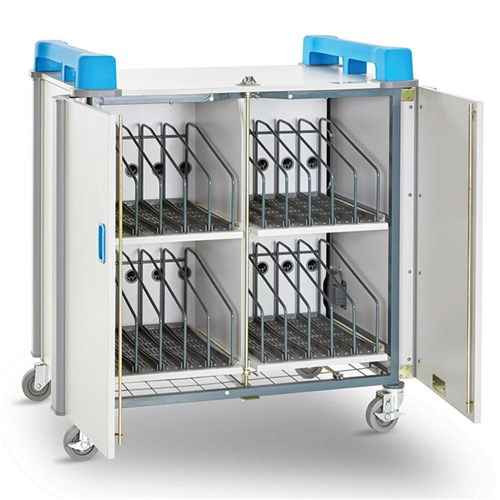 LapCabby 20 Vertical Mobile Device Charging Trolley