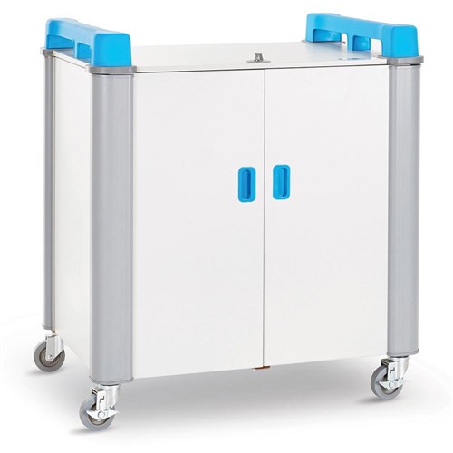 LapCabby 32 Vertical Mobile Device Charging Trolley