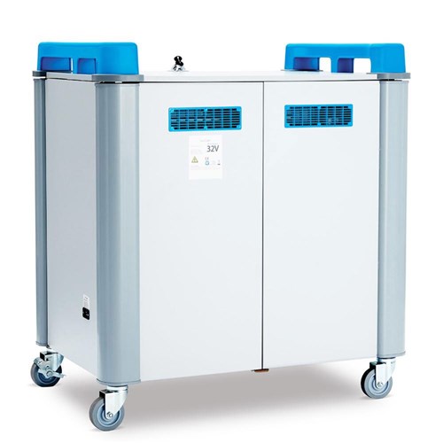 LapCabby 32 Vertical Mobile Device Charging Trolley