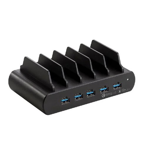 Shintaro Multi Port Charger with Bays 150W  5 port USB A&C
