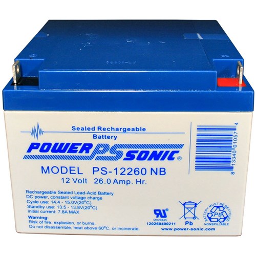 Battery 12v 26ah to suit PB607 Charger