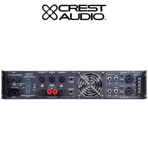 Crest Power Amp 2 x 690w 4 ohms, 2 x 430w 8ohms