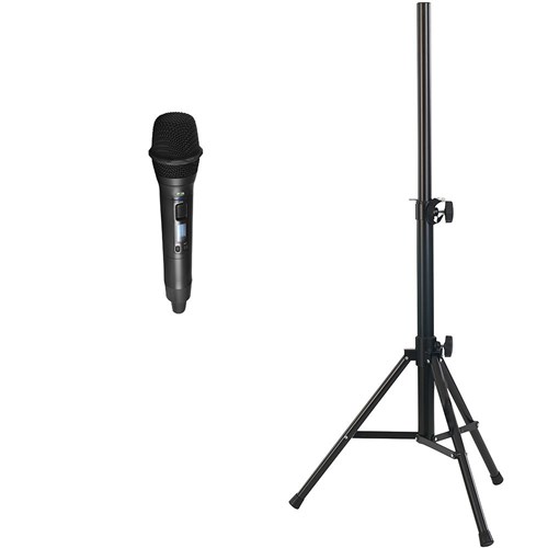 HELIX-2510 PA Bluetooth/SD/USB + 2 Wireless Mic + Stand+Cover