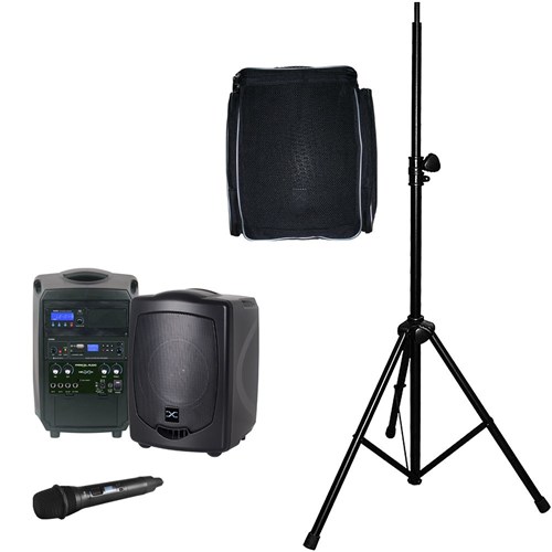 HELIX-765 Portable PA with SD /Bluetooth/USB Player Recorder