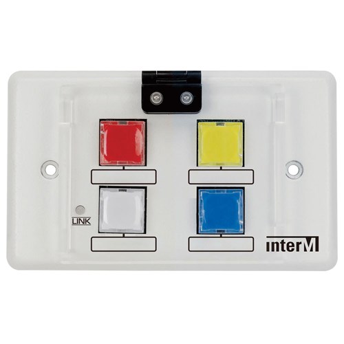 Inter-M 4 Button Trigger Wall Plate for ARM-911A
