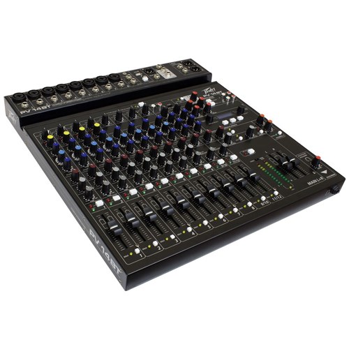 Peavey Compact Mixer 8 Line inputs, 2 Stereo inputs w BT
