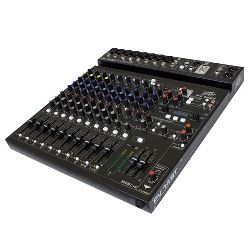 Peavey Compact Mixer 8 Line inputs, 2 Stereo inputs w BT