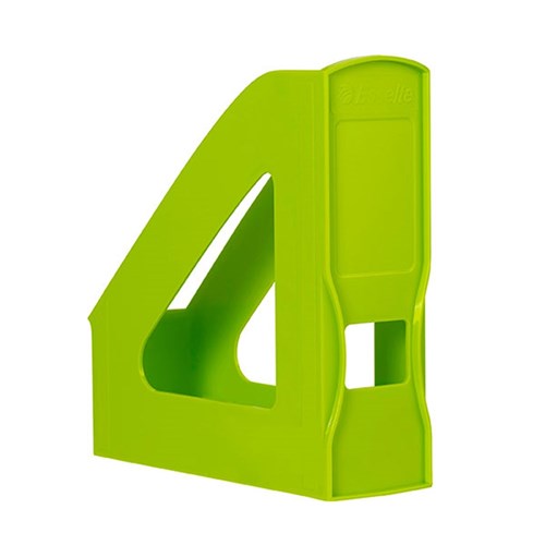 Zpe47387 Esselte Nouveau Magazine File Lime Kookaburra