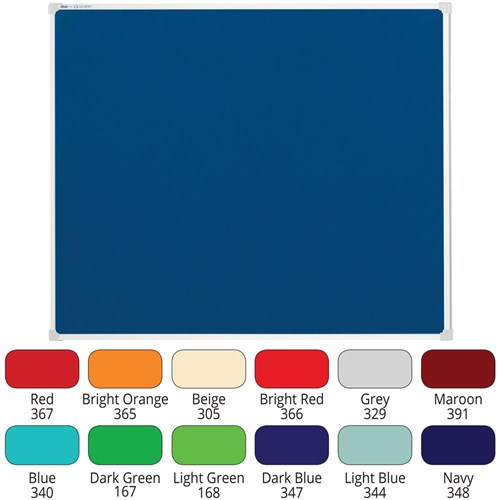 Felt Pinboard 1200 x 900mm - ALTERNATE COLOUR