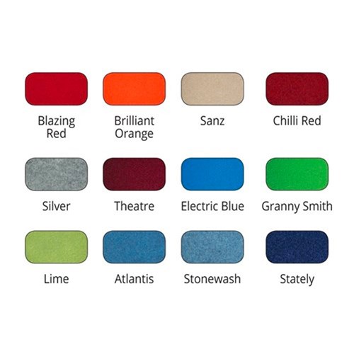 Fabric Pinboard 900 x 600mm - ALTERNATE COLOUR