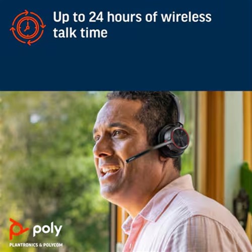 HP Poly Voyager 4310 Wireless MS Mono Headset