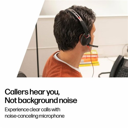 HP Poly Blackwire C5220 UC Stereo USB-C Corded Headset