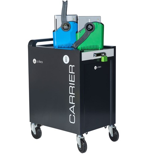 PC Locs Carrier 20 Cart Tablet Charging & Storage - 20 Bay