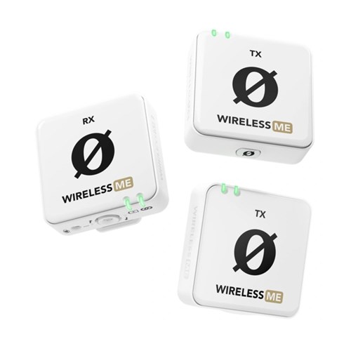 RODE White ME Wireless Dual Channel Mic System