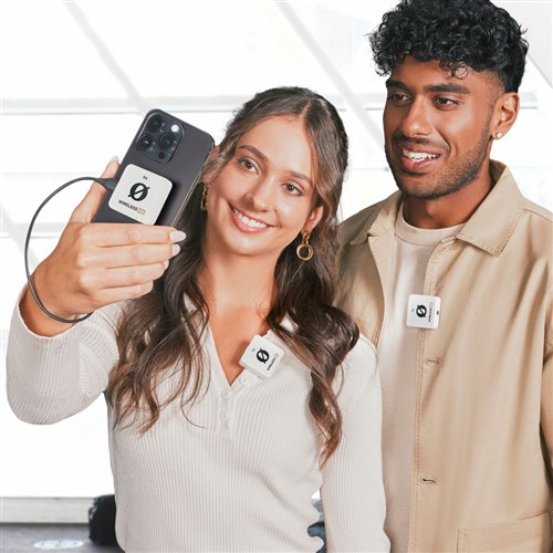 RODE White ME Wireless Dual Channel Mic System