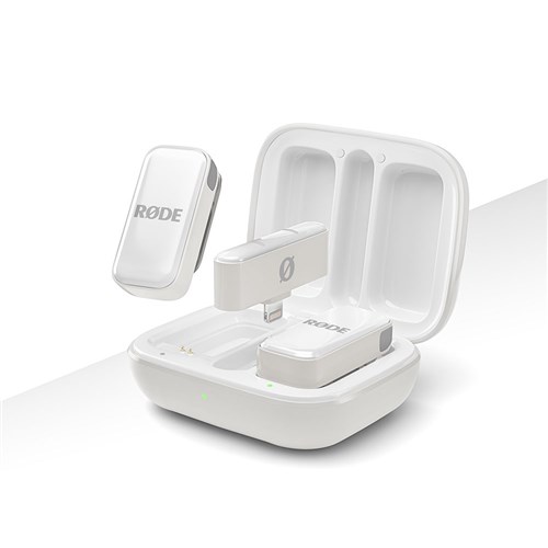 RODE Ultra-compact Wireless Mic for Lightning Device White