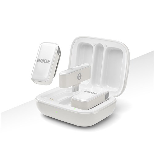 RODE Ultra-compact Wireless Mic for USB-C Smartphones- Wht