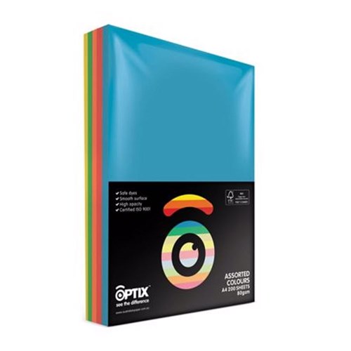 Optix Paper Colour Chart