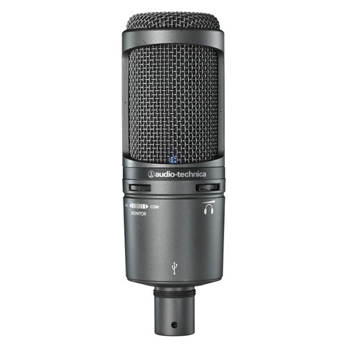 Audio Technica Large Diaphragm Condenser w/ USB & Headphone