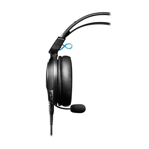 Audio Technica Wired Closed Gaming Headset - Black