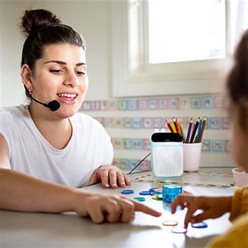 Thinc Voice Amplifier with Wired Microphone - White