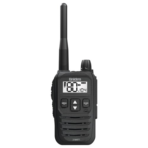 Uniden Two Way Radio UHF 80 Channels 2W Tradies Pack
