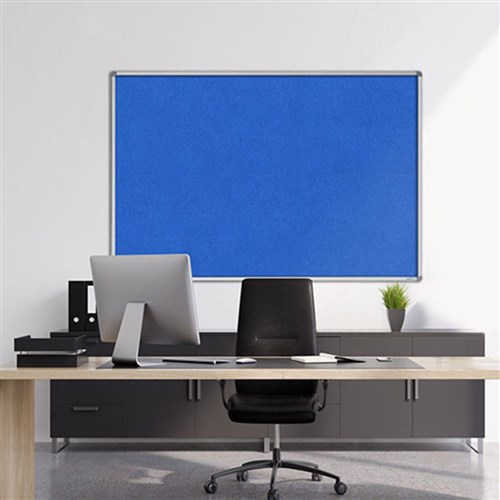 Visionchart Pinboard Velour 1800 x 1200mm