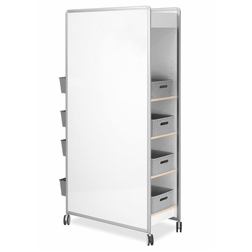 Creative Kids Whiteboard Mobile Huddle - Dual Sided