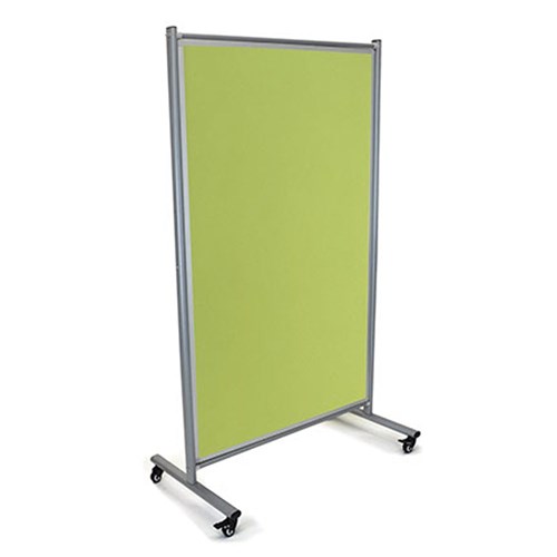Visionchart Modulo Mobile Pinboard 1800 x 1000mm - Lime