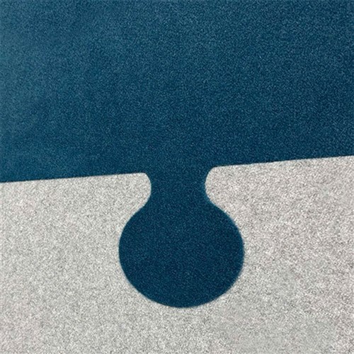 Visionchart Acoustic Wall Pinboard Jigsaw 2400x1200mm