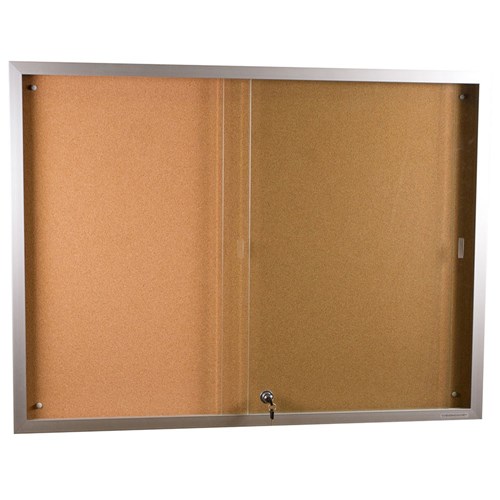 Visionchart Noticecase Sliding Door 1800 x 1200mm