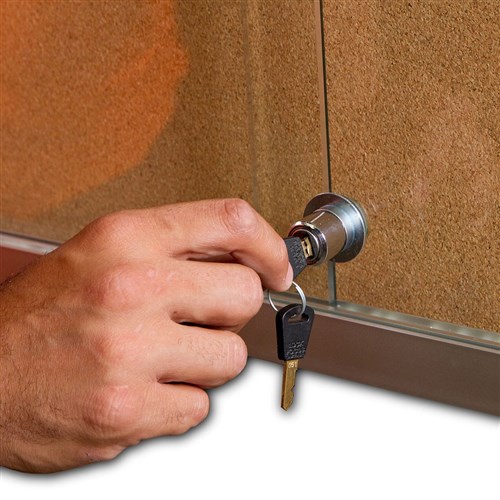 Visionchart Noticecase Sliding Door 2400 x 1200mm