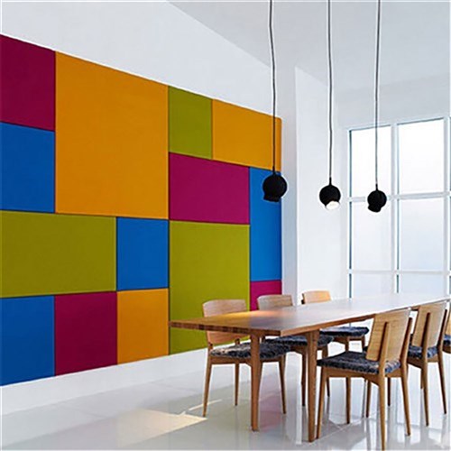 Visionchart Pinboard Velour Unframmed 900 x 900mm