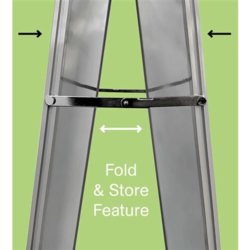 Visionchart Alpha AD1 Mobile Whiteboard 1800 x 900mm