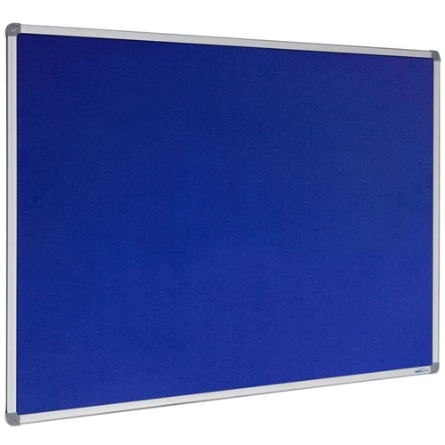 Visionchart Pinboard Felt 1200 x 1200mm - Blue