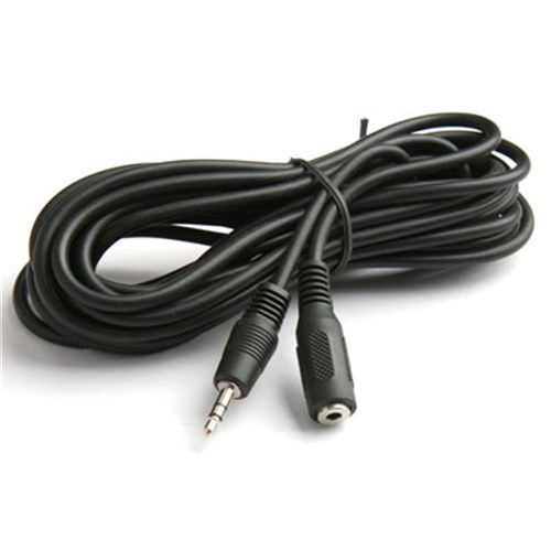 Extension Cable 3.5mm Plug to Socket Stereo Shielded 5m