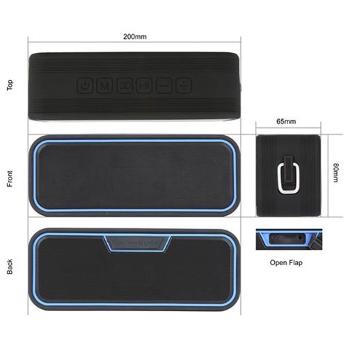 Bluetooth Speaker Water Resistant IPX7  20w x 2