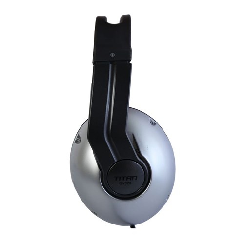 Titan DJ Style Headphones Deluxe Closed Ear-Cup Design