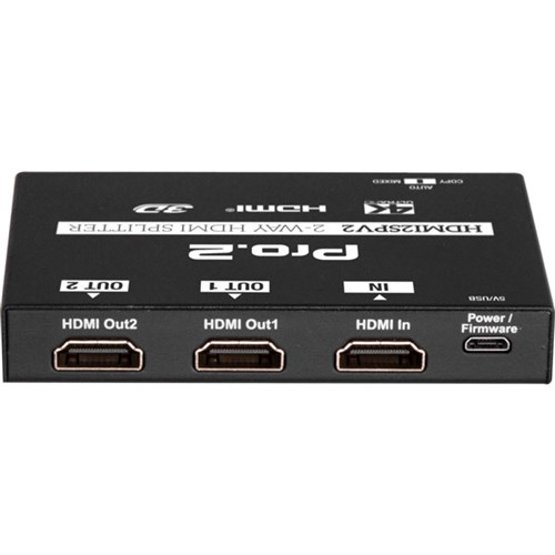 HDMI Splitter 2 Way suitable 4K @ 60hz