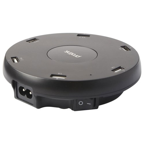 Prolink 6 Port USB Intelligent Charger 51W