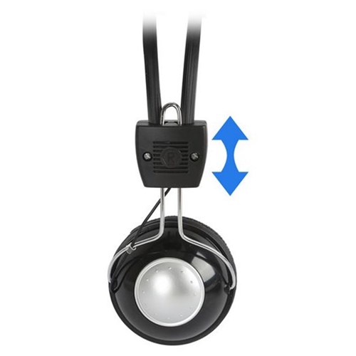 Headset with Inline Mic and Volume Control