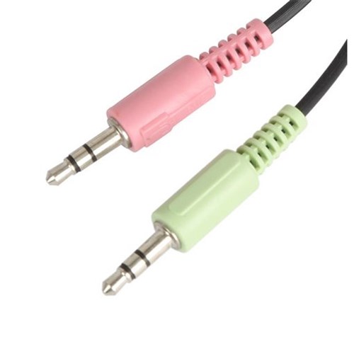 Headset with Inline Mic and Volume Control