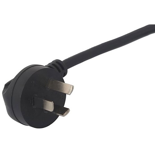 Power Board 6 Way Surge Protected 10A 1.0m Black