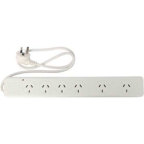 Power Board 6 Way Surge / Spaced Outlet