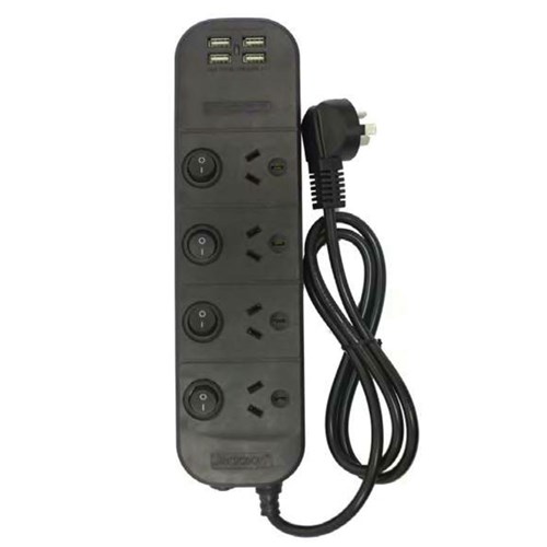 Jackson 4 Outlet USB / Power Board with Surge Protection