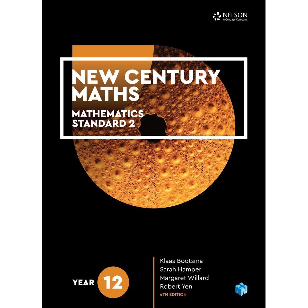 9780170413633 New Century Maths 12 AC NSW Standard 2 Student Bk + 4 Code Kookaburra