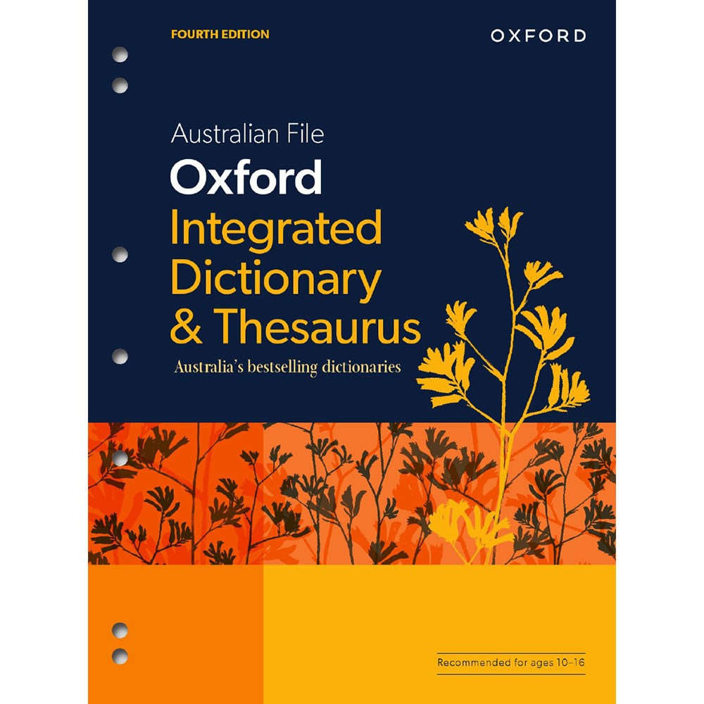 9780190334062 Australian File Integrated Dictionary & Thesaurus