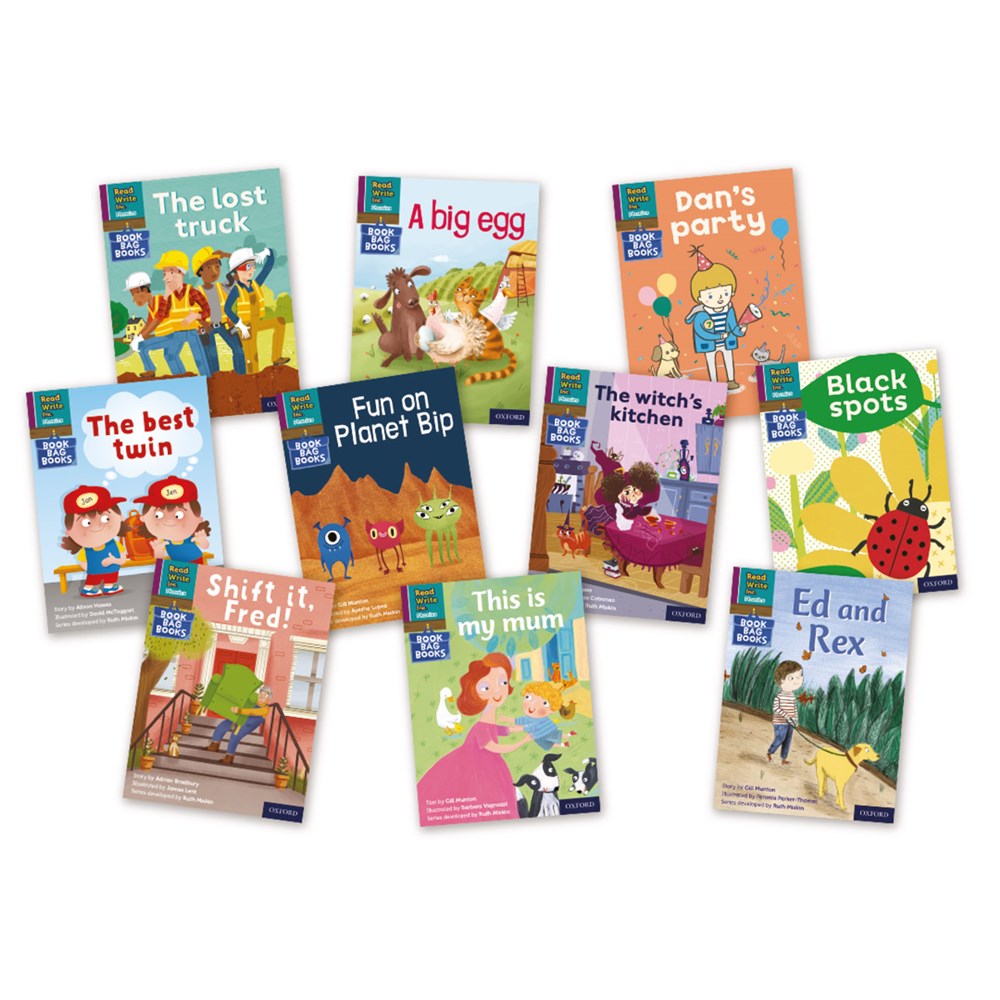 9780198420088 Read Write Inc. Phonics Book Bag Books Set 2 Purple