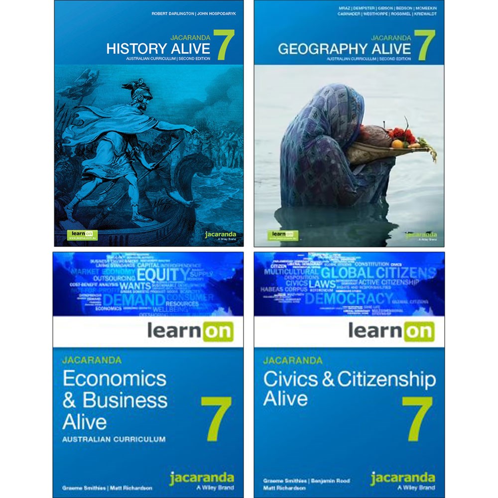9780730365075 Jacaranda Humanities Alive 7 AC learnON + Print